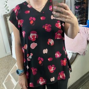 Cabi floral blouse